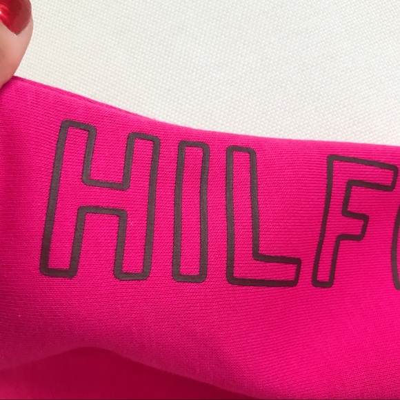 🆕TOMMY HILFIGER MEN LOGO RASPBERRY SORBET JOGGERS - Picture 10 of 15